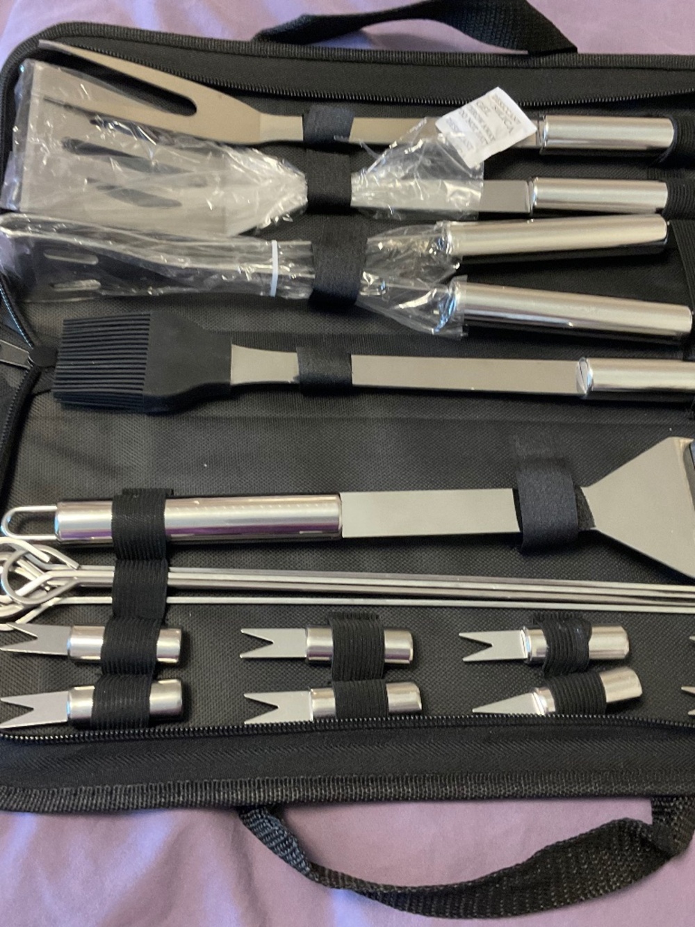 Complete Grill Accessories Kit With Case Fast Ship!!